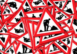 Simbolična fotografija: Delo na cesti